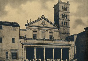 Roma - Igreja de St. Caecilias, 1910 de Unbekannt