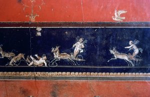 Mural romano, casa dos Vettii, Pompéia, Itália de Unbekannt