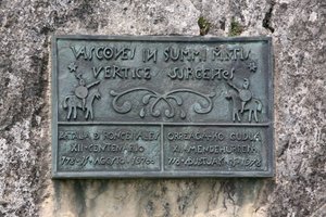 Monumento de batalha de Roncesvalles, Roncesvalles, Espanha de Unbekannt