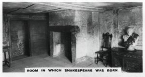 Quarto em que Shakespeare nasceu, c1920s de Unbekannt