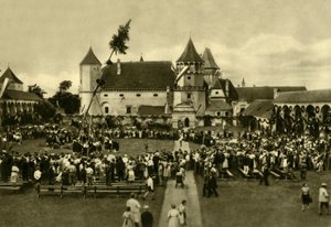 Castelo de Rosenburg, Baixa Áustria, c1935. de Unbekannt