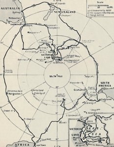 Viagem Antártica de Rosss no Erebus e no Teror, 12 de novembro de 1840, 1937 de Unbekannt
