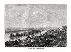 Rouen, Normandia, França, 1879 de Unbekannt