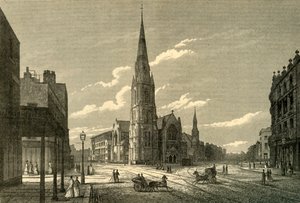 Capela dos montes de Rowland & escolas, estrada da ponte de Westminster, c1878. de Unbekannt