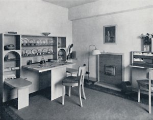 Galeria Rowley de Arte Decorativa Ltd - Sala de jantar combinada aberta, 1939 de Unbekannt