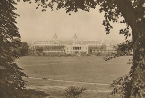 Royal Naval College em Greenwich, uma vez um hospital para marinheiros deficientes, c1935. de Unbekannt