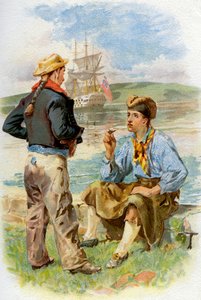 Marinheiros da Marinha Real, século XVIII c1890-c1893 de Unbekannt