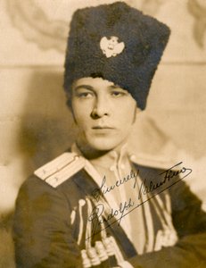 Rudolph Valentino 1895-1926, ator italiano, c1920s de Unbekannt
