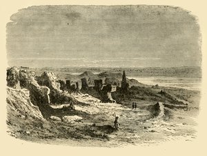 Ruínas em Sais, 1890. de Unbekannt