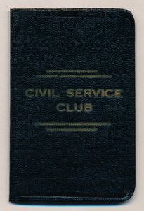 Regras do Clube da Função Pública, c1953 de Unbekannt
