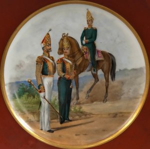 Placa de granadeiros russos, década de 1850 de Unbekannt