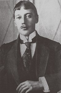 Poeta russo Nikolay Gumilyov 1886-1921 de Unbekannt