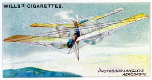 Modelo aerodromo a vapor SP Langleys, c1896 de Unbekannt
