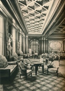 S. Ile de France, Grande Salão, c1927 de Unbekannt
