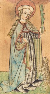 Santa Inês, c. 1450. de Unbekannt