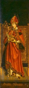 Santo Albano de Mainz, c. 15001525. de Unbekannt