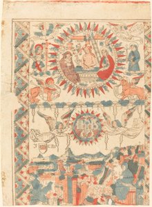 São Boaventura Chegando e Pregando em Lyon, 1480-1490. de Unbekannt