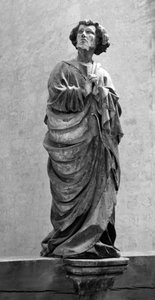 São João do Calvário Escultura Anónima Dim. 150 cm Collegiale Saint Hippolyte, Poligny (Jura) de Unbekannt