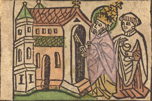 São Pedro como Fundador da Igreja, 14601470. de Unbekannt