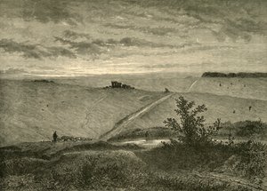 Planície de Salisbúria, perto de Amesbury, 1898. de Unbekannt