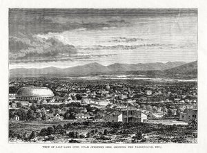 Salt Lake City, Utah, EUA, 1877 de Unbekannt