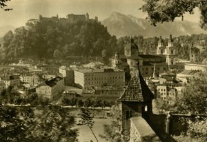 Salzburgo de Kapuzinerberg, Áustria, c1935. de Unbekannt