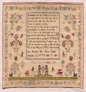 Sampler, 1779. de Unbekannt