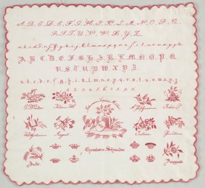 Sampler, 1831. de Unbekannt