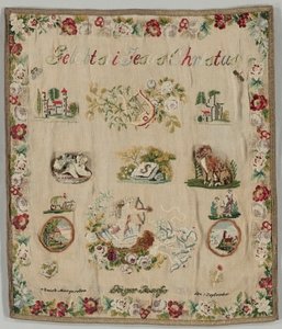 Sampler, 1870. de Unbekannt