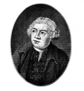 Samuel Foote, dramaturgo inglês, ator e gerente de teatro, c1875 1878 de Unbekannt