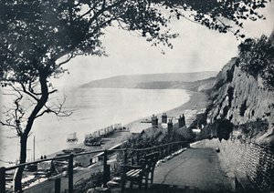 Sandown - a praia de banho, 1895 de Unbekannt