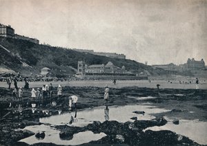 Scarborough - vista das rochas, 1895 de Unbekannt