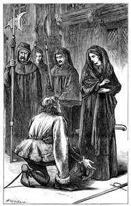 Cena de Shakespeares Ricardo III, 1591 c1870 de Unbekannt