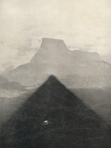Sombra do Adamspik ao nascer do sol, 1926 de Unbekannt