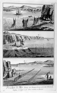 Pesca marítima, 1751-1777 de Unbekannt
