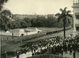 Segunda chegada de Lord Curzon à Casa do Governo, 1904, 1925. de Unbekannt