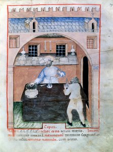Vendedor de alcaparras, 1390-1400 de Unbekannt