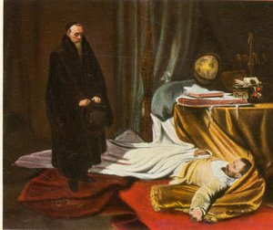 Seni com o corpo de Wallenstein, 26 de fevereiro de 1634, 1936. de Unbekannt