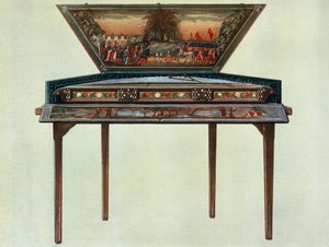 Dulcimer do século XVII da coleção H. Boddingtons, 1948 de Unbekannt