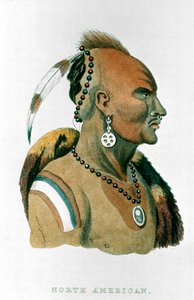 Sewessissing, Chefe dos índios de Iowa Índios das planícies da América do Norte, 1837 de Unbekannt
