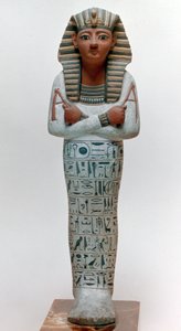 Figura Shabti de Ramsés IV, egípcia, 20a dinastia de Unbekannt