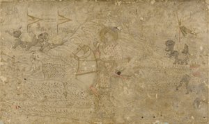 Shah Jahan e seu filho Dara Shikoh Hunting, s. 1790. de Unbekannt