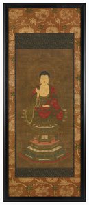 Pregação de Shakyamuni, período Muromachi, século XVI. de Unbekannt