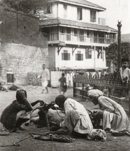 Tiro de boi, Índia, c1927-c1929 de Unbekannt