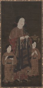 Shotoku Taishi e Seus Filhos, 1300. de Unbekannt