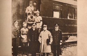 Assinatura do Armistício para terminar a Primeira Guerra Mundial, 11 de novembro de 1918 1935 de Unbekannt
