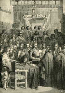 Assinatura do Tratado de Vestfália, 24 de outubro de 1648, 1890. de Unbekannt