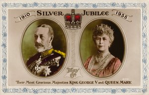 Jubileu de Prata 1910-1935, 6 de maio - Rei George V e Rainha Maria, 1935. de Unbekannt