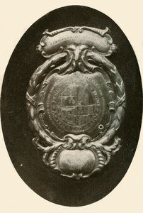 Frontlet de prata, com brasão de armas inglês, 1677, 1937. de Unbekannt