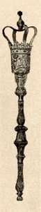 Macis de prata usados na Virginia House of Burgesses, c1640-1770, 1937. de Unbekannt